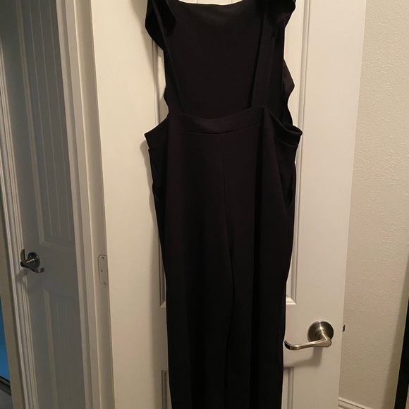 Black Wide leg jumpsuit - Picture 2 of 2
